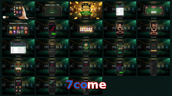 Main screen of 7Come bet page for PK players